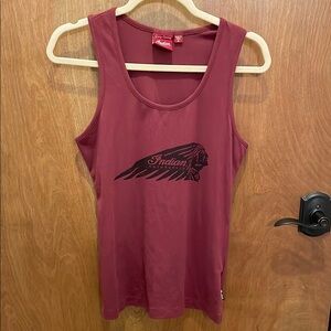 Women's Burgundy Tank Top